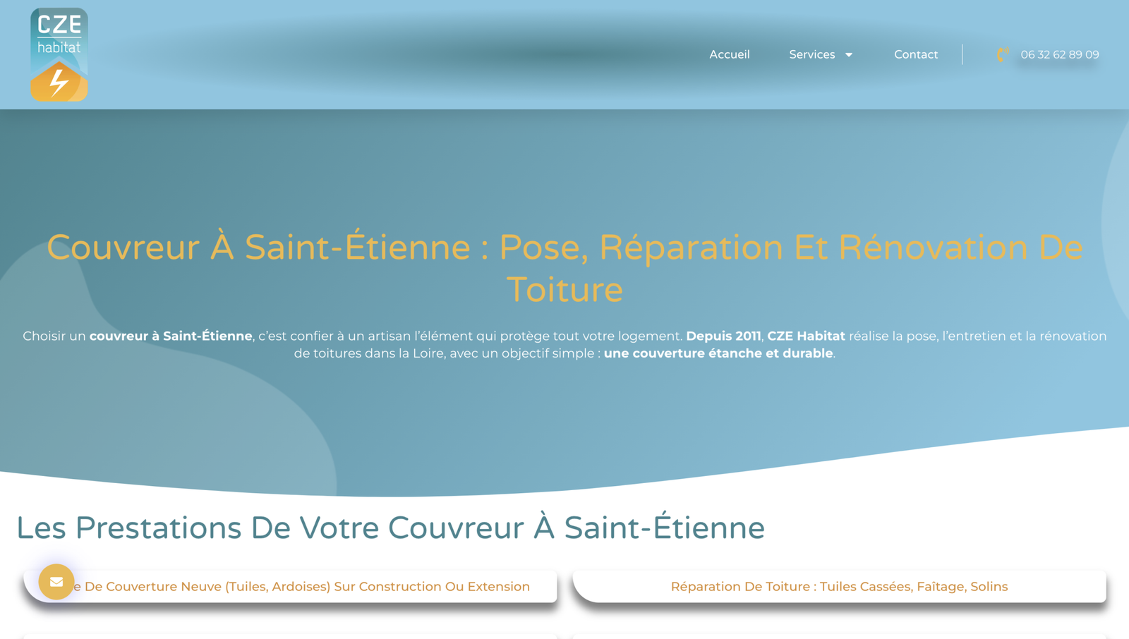Couvreur Saint-Étienne